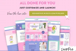 Wix Website Template | Cute Creative