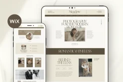 Wix Website Template Photography