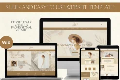 Wix Website Template Small Business