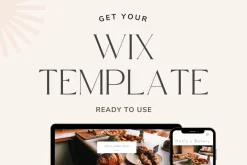 Wix Web Template: Bakery/Restaurant