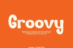 Wodlet - Funny Groovy Font