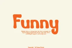 Wodlet - Funny Groovy Font