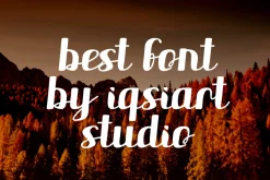 Wolliday Autumn - Handwritten Font