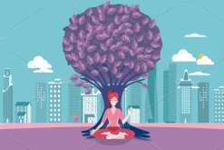 Woman Meditating