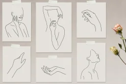 Woman Line Art Collection