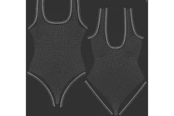 Women One-Piece Swimsuit 3D Model