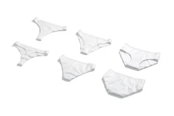 Women's Panties White Set 3D Model