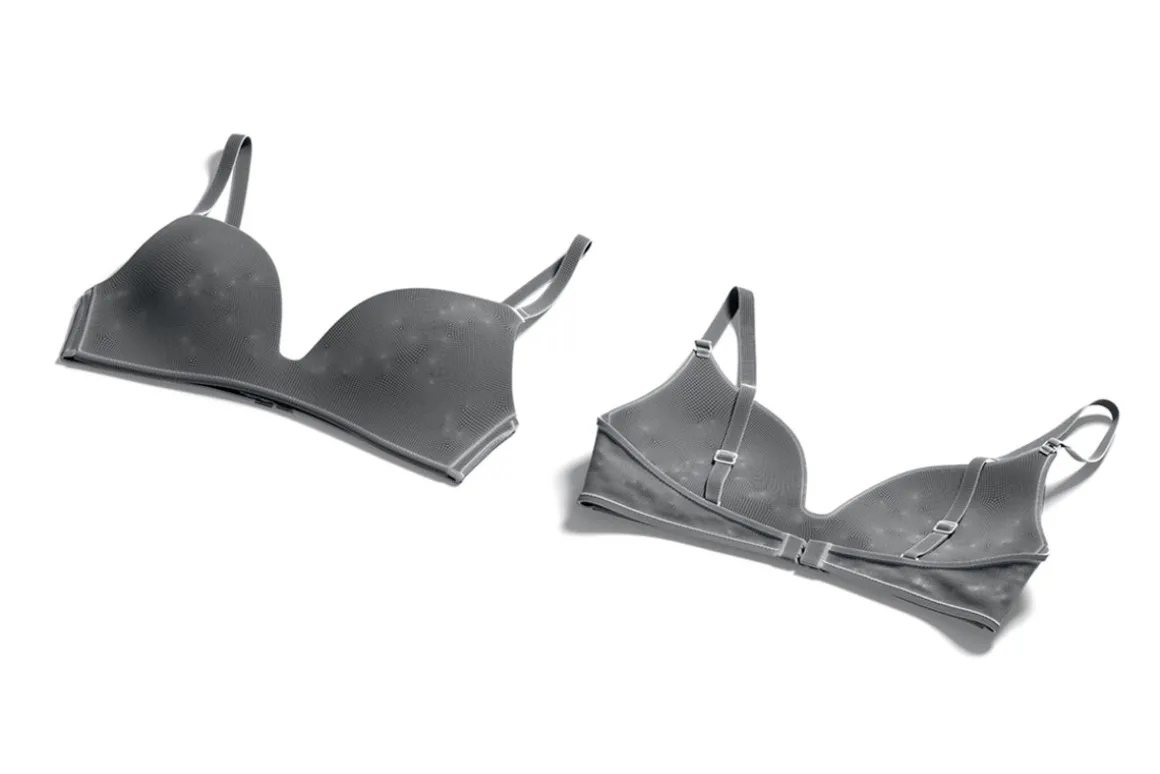 Women's Beige Pink Bra 3D Model