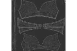 Women's Lingerie Black Set 3D Model