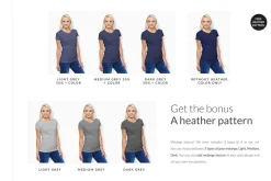 Women T-Shirt Mock-ups Set FREE DEMO