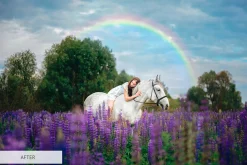 Wonderful Rainbow Overlays Photoshop