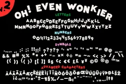 Wonky Font! A Clean & Blocky Font