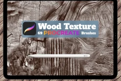 Wood texture for PROCREATE