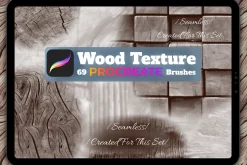 Wood texture for PROCREATE