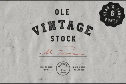 Woodblock Collection - Sans & Slab