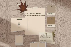 Wooden Texture Brushes - Photoshop