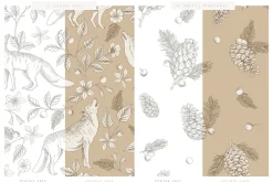 Woodland Wonders: 2 in 1 Graphic Set