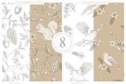 Woodland Wonders: 2 in 1 Graphic Set