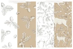 Woodland Wonders: 2 in 1 Graphic Set