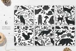 Woodland Wonders: 2 in 1 Graphic Set