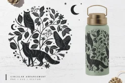 Woodland Wonders: 2 in 1 Graphic Set