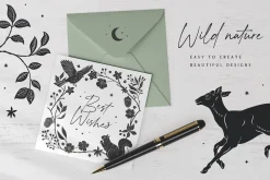Woodland Wonders: 2 in 1 Graphic Set