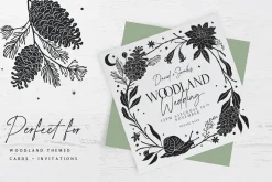 Woodland Wonders: 2 in 1 Graphic Set