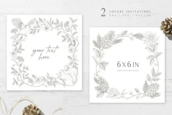 Woodland Wonders: 2 in 1 Graphic Set