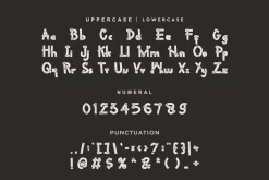 Woods Misoeh - Nature Font