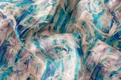 Woody Vintage Floral Wallpaper