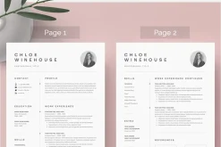 Word Resume & Cover Letter Template