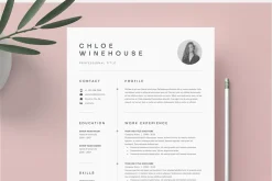 Word Resume & Cover Letter Template