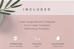 Word Resume & Cover Letter