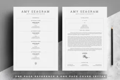 Word Resume Template | 5 Pages Pack
