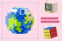 Worix 3D Character and Objects