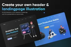 Workly - Startup & Work 3D Character