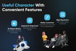 Workly - Startup & Work 3D Character