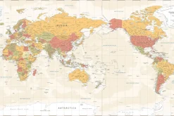 World Map Vector. Political Worldmap