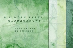 worn paper background, green