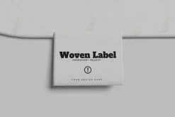 Woven Label Mockup