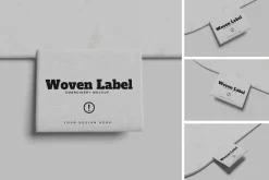 Woven Label Mockup