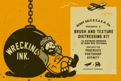 Wrecking Ink. (Photoshop)