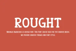 Wrengix American - Western Font