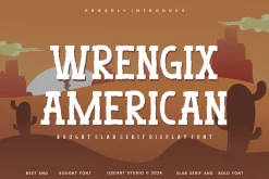 Wrengix American - Western Font