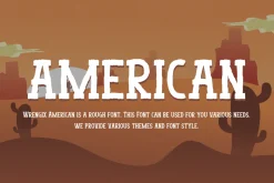 Wrengix American - Western Font