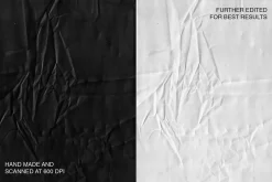 Wrinkled Paper Textures