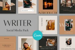 WRITER Instagram Social Media Posts