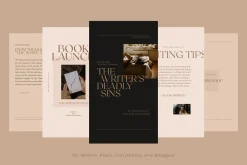Writers Social Media Pack Vol.3