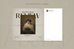 Writers Poets Social Media Templates
