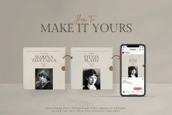 Writers Poets Social Media Templates